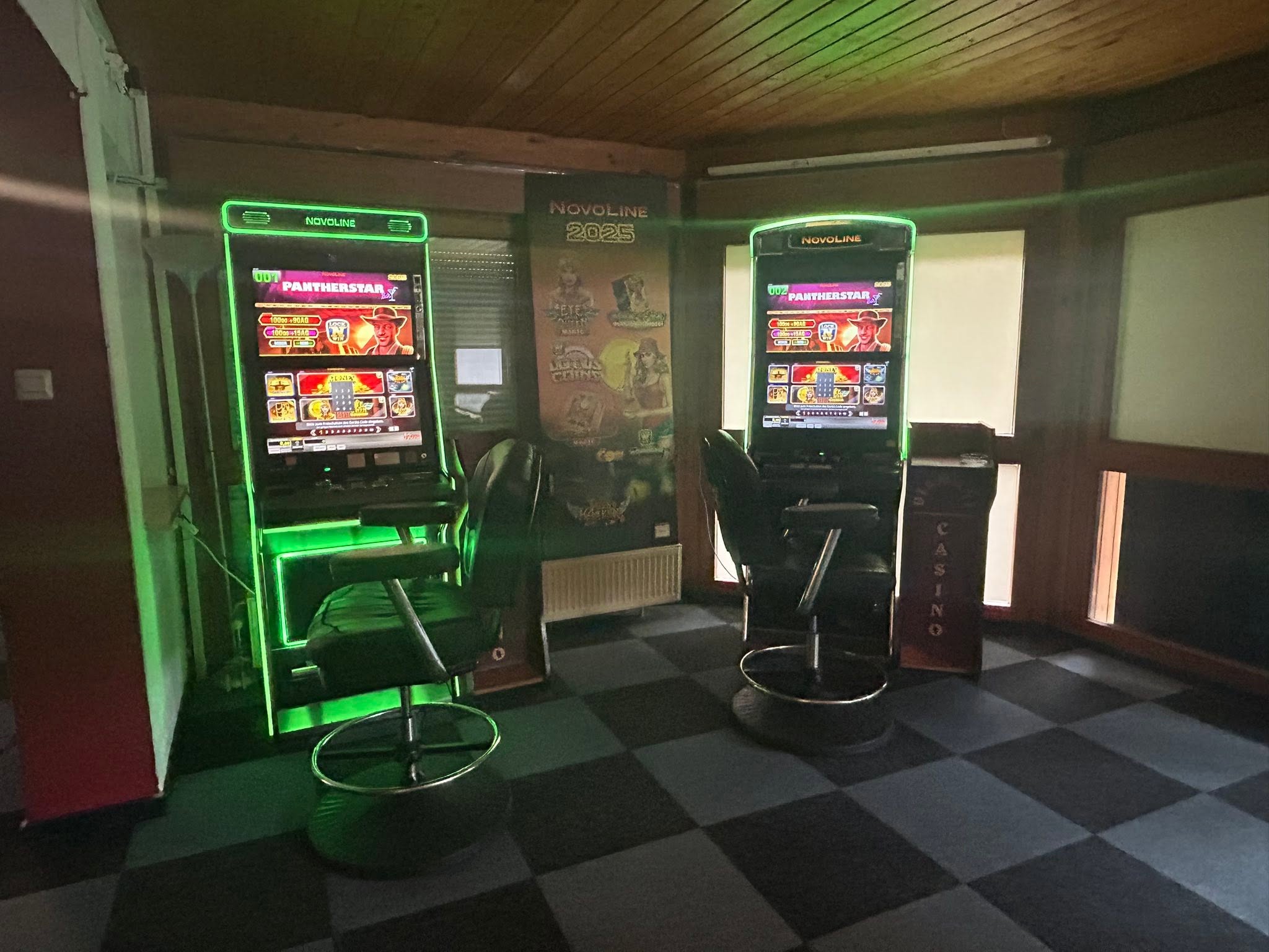 Automatenbereich der Barbut Bar